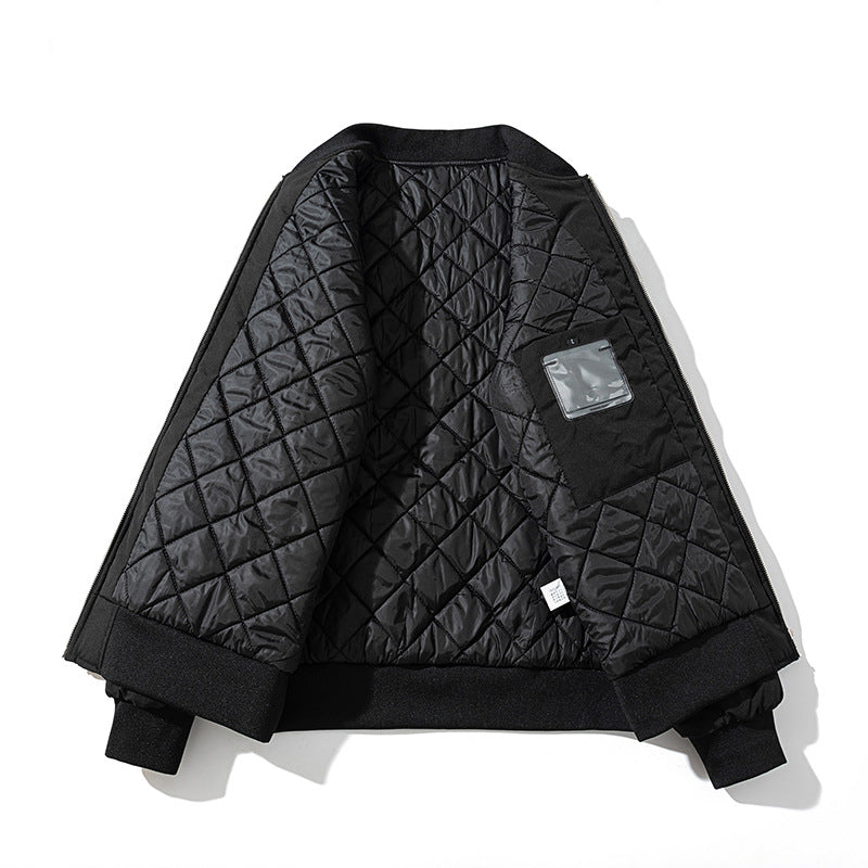 Tide Padded Flight Suit Baseball Jacket