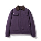 Tooling Jacket Casual Lapel Padded Cotton