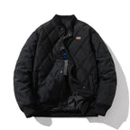 Rhombus Cotton Vintage Baseball Jacket