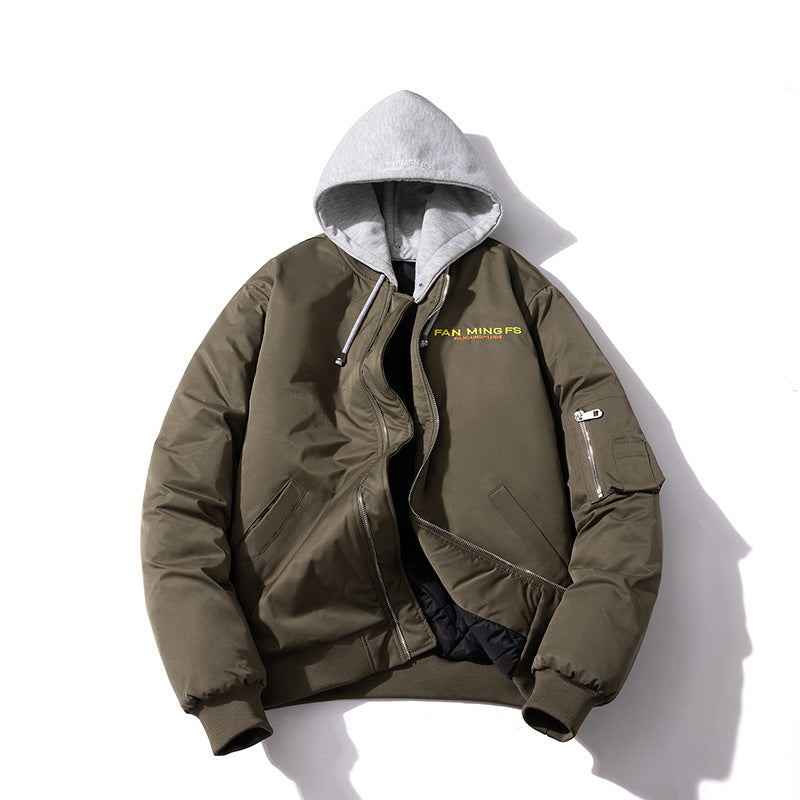 Autumn/Winter Loose Casual Padded Baseball Uniform