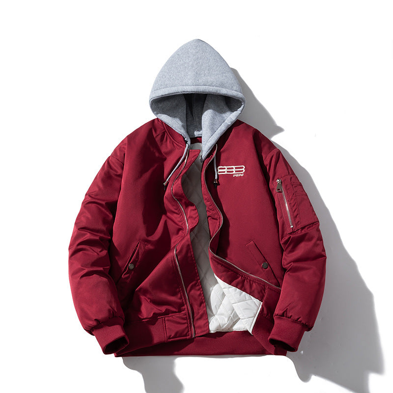 Student Thickened Jacket Padded Baseball