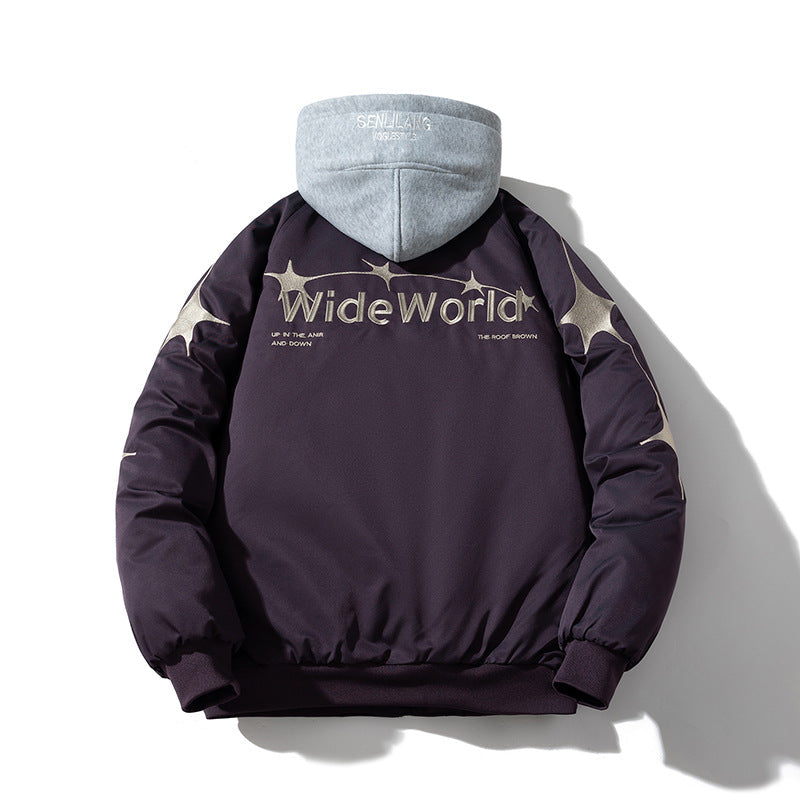 Thickened Baseball Jacket Cotton Jacket