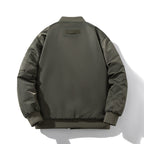 Vintage jacket loose jacket padded flight suit