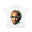 2025 cross-border summer American retro classic portrait BIGFACE spray printed short sleeved pure cotton men's T-shirt (40)