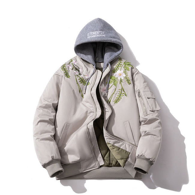 Loose Casual Baseball Jacket Padded Jacket Main Image