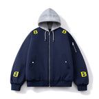 Baseball Uniform Versatile Padded Jacket