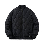 Vintage Jackets Loose rhombus baseball jacket