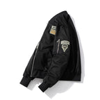 Suit Jacket Vintage Embroidered Baseball Suit Hooded