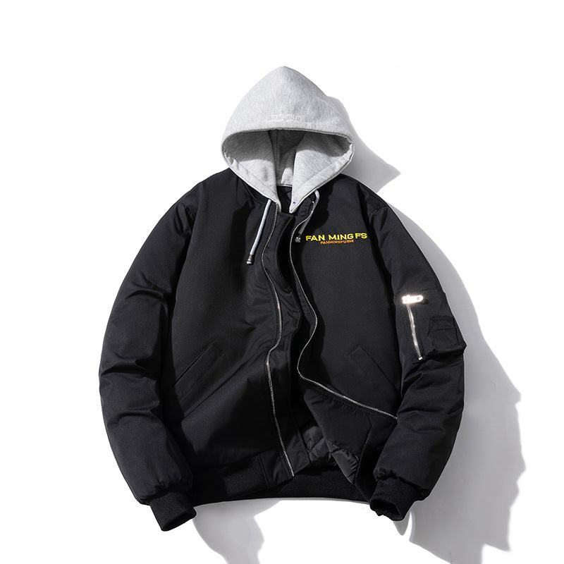 Autumn/Winter Loose Casual Padded Baseball Uniform