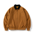Vintage Jacket Loose Locomotive Lapel