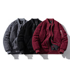 Vintage Thermal Jacket Thickened Baseball Uniform