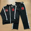 Mixed Emotion Embroidered Logo Zip‑Up Tracksuit Set