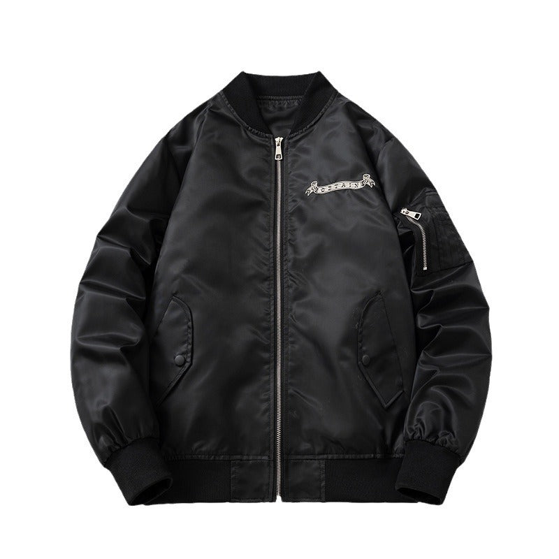 Embroidered Jacket Air Force Flight Suit