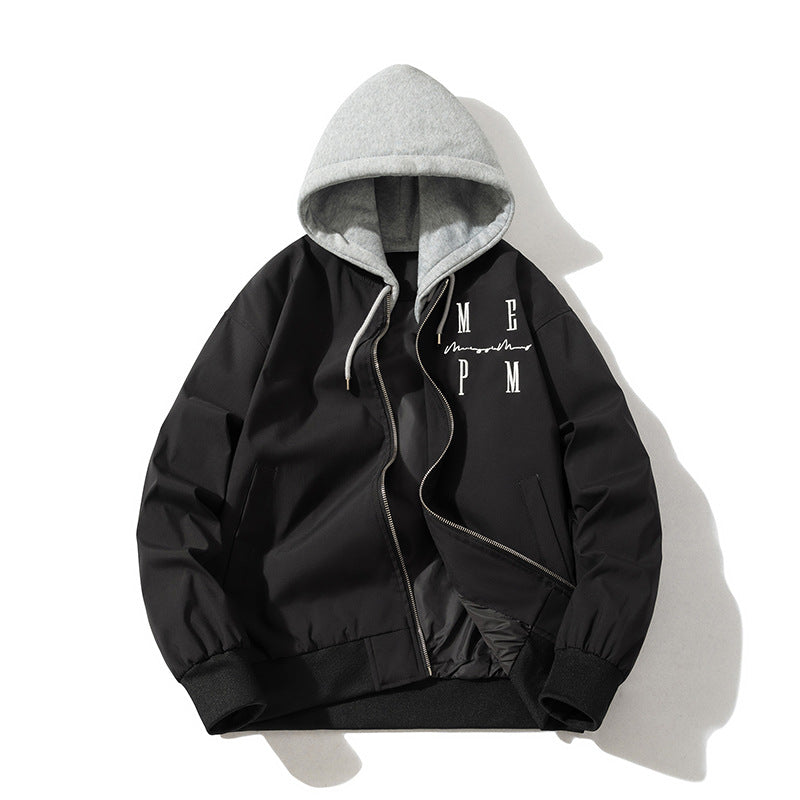 Embroidered Baseball Suit Flying Suit Couple Jacket