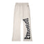 Mixed Emotion Studded Flare‑Leg Graphic Sweatpants