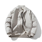 Thickened Semi-turtleneck Jacket Cotton Jacket