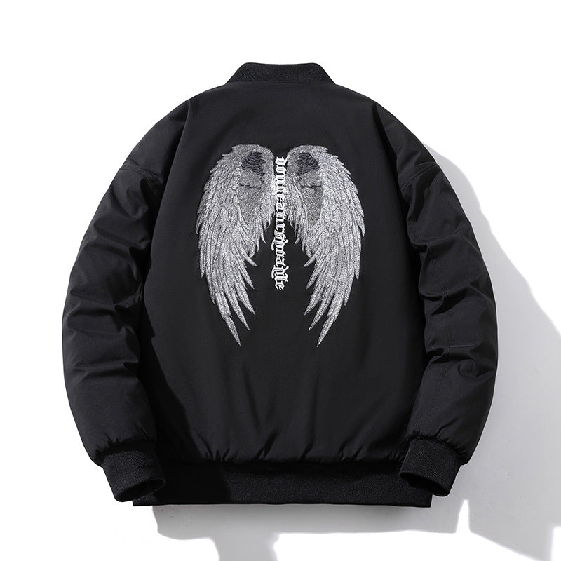 Padded Jacket Embroidered Baseball Jacket
