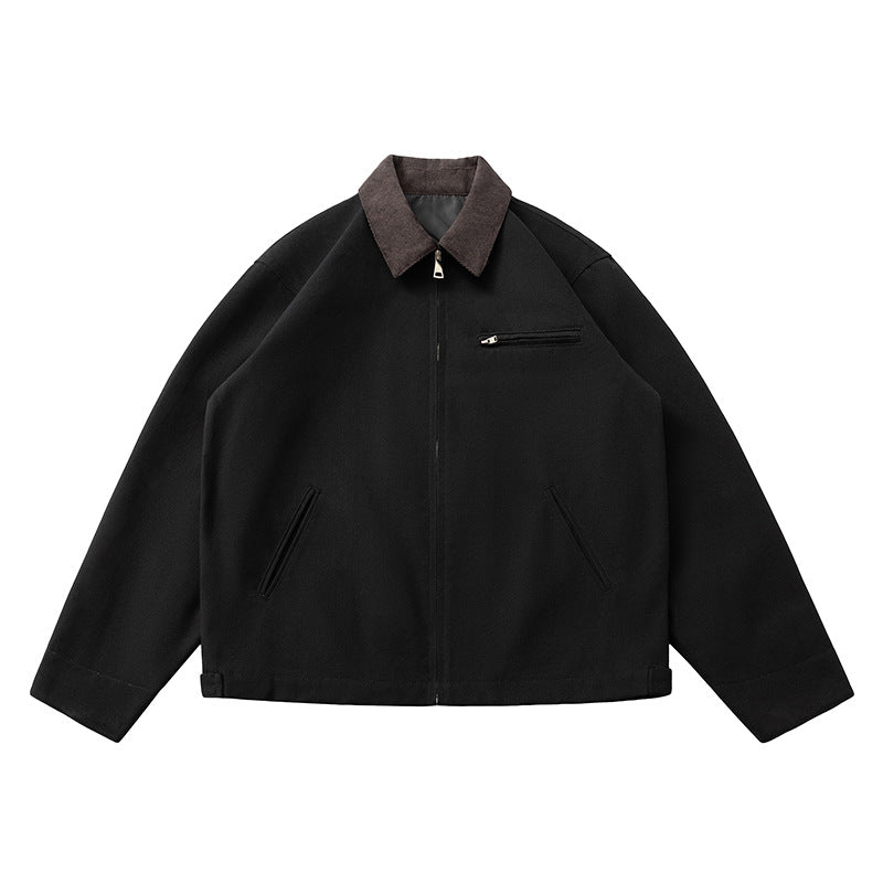 Tooling Lapel Coloring Jacket vintage