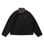 Tooling Lapel Coloring Jacket vintage