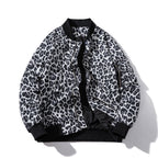 Leopard print jacket Autumn padded jacket