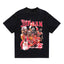 2025 cross-border summer American retro classic portrait BIGFACE spray printed short sleeved pure cotton men's T-shirt (8)