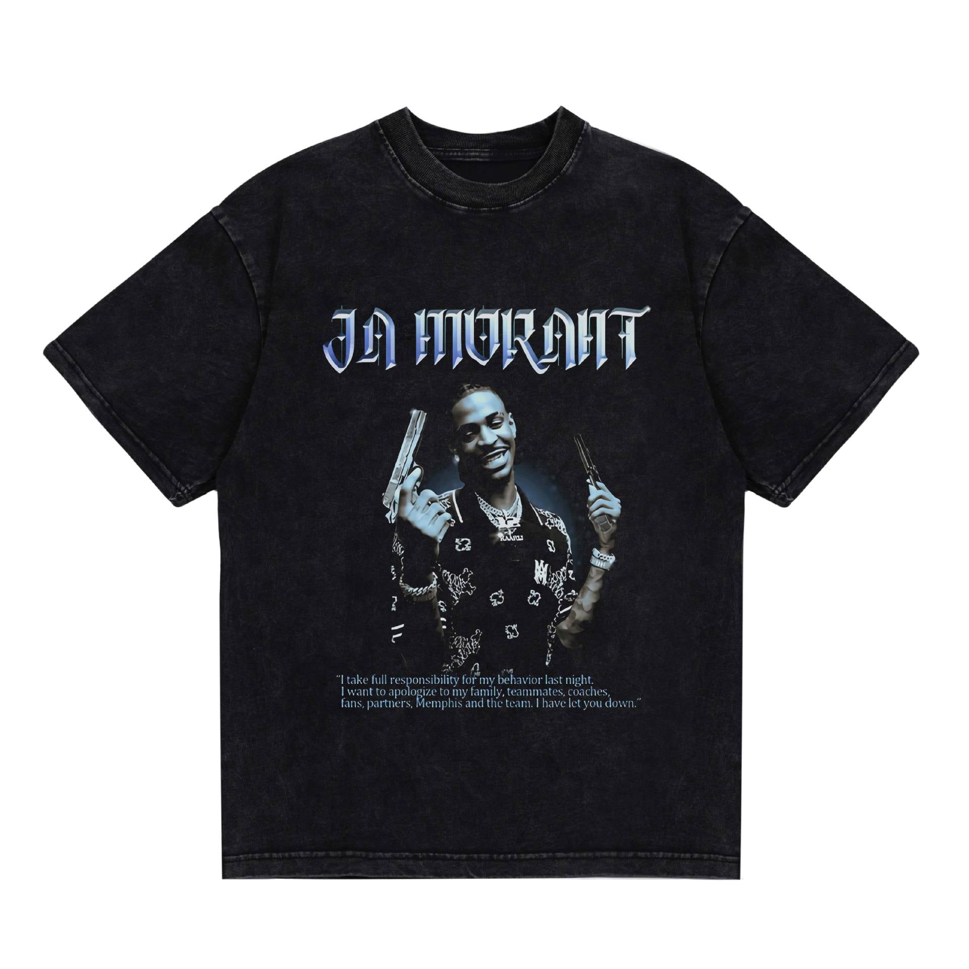2025 cross-border summer American retro classic portrait BIGFACE spray printed short sleeved pure cotton men's T-shirt (13)