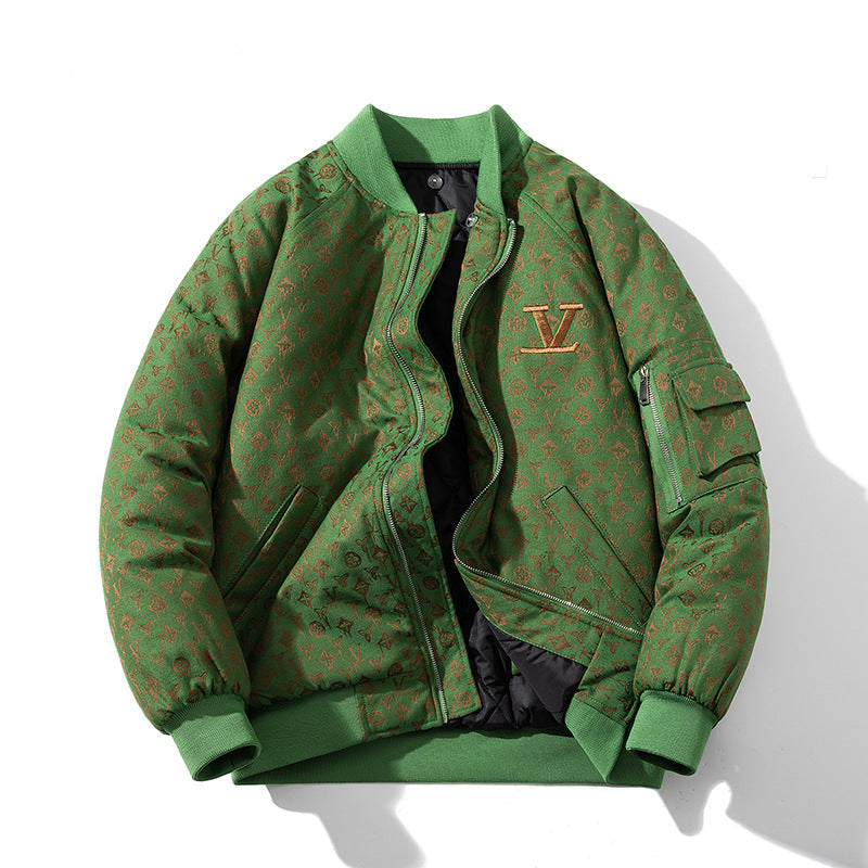 Trendy Baseball Suit Hip Hop Padded Jacket