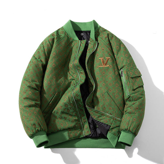Trendy Baseball Suit Hip Hop Padded Jacket Hover Image
