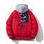 Embroidered Bomber Jacket Padded Baseball