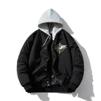 Mens Vintage Jackets Jacket Padded Thickened