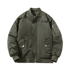 Vintage jacket loose jacket padded flight suit