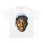 2025 cross-border summer American retro classic portrait BIGFACE spray printed short sleeved pure cotton men's T-shirt (42)
