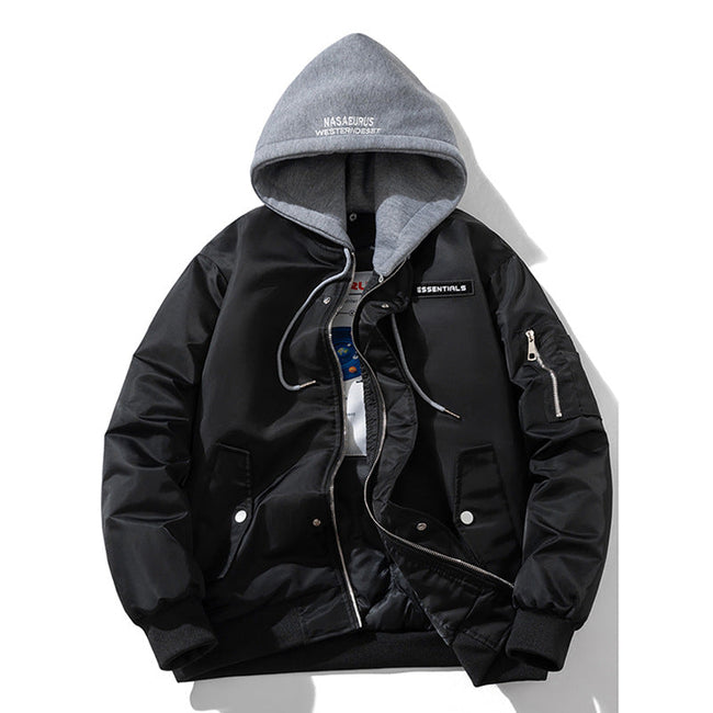 Vintage jacket loose jacket padded flight suit Main Image