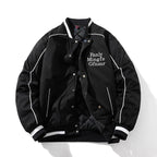 Embroidered Jacket Hooded Flight Suit Cotton Suit