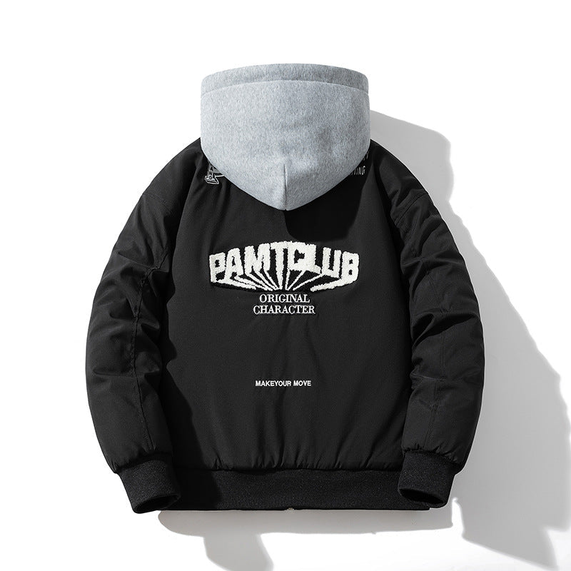 Padded Baseball Uniform Vintage Hooded