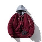 Vintage Thermal Jacket Thickened Baseball Uniform