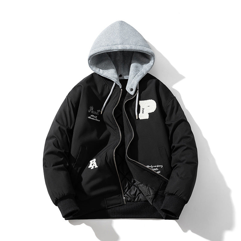 Padded Baseball Uniform Vintage Hooded