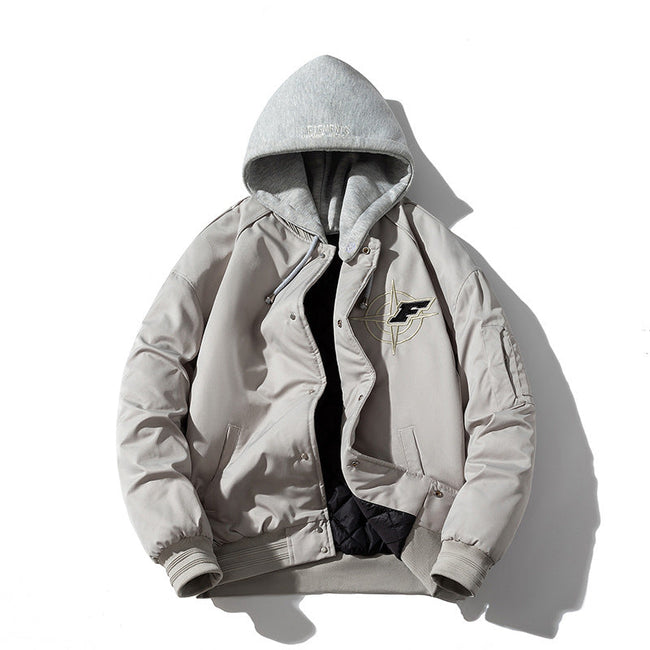 Mens Vintage Jackets Jacket Padded Thickened Main Image