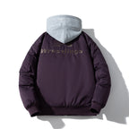Baseball Jacket Embroidered Cotton Jacket