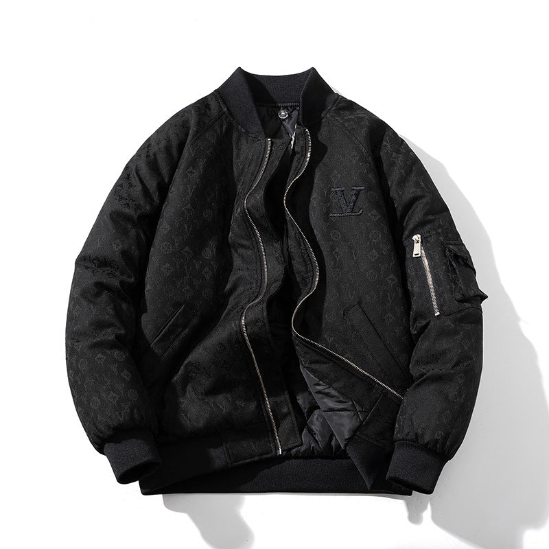 Trendy Baseball Suit Hip Hop Padded Jacket