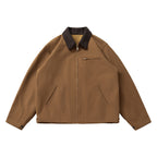 Tooling Lapel Coloring Jacket vintage