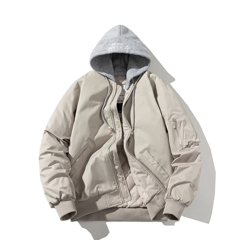 Pilot Jacket Padded Jacket Winter Baseball