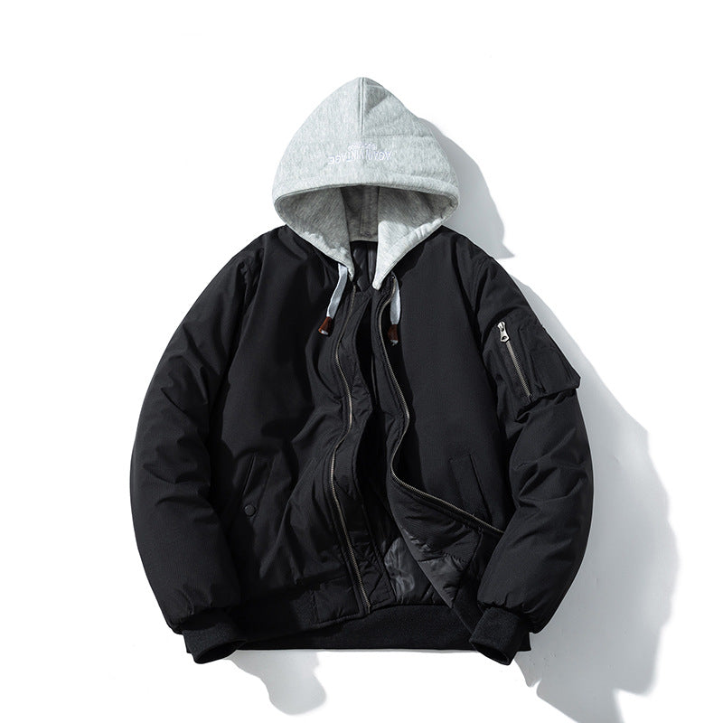 Baseball Uniform Simple Jacket Padded Pilot