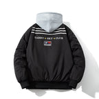 Baseball Jacket Embroidered Cotton Jacket