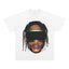 2025 cross-border summer American retro classic portrait BIGFACE spray printed short sleeved pure cotton men's T-shirt (54)