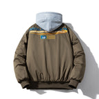 Baseball Jacket Hooded Street Tide Cotton Jacket