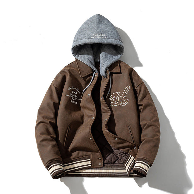 PU Leather Baseball Uniform Hover Image