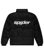 Sp5der 5Star Puffer Jacket Black