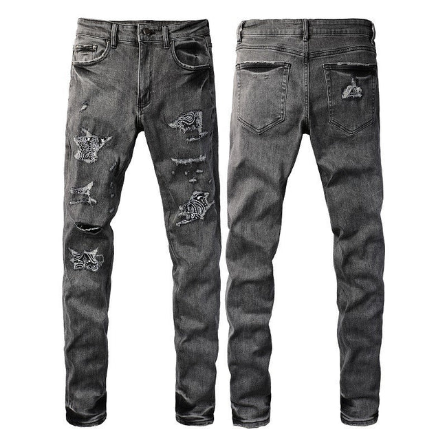 Men Trendy Jeans Pure cotton high quality Hover Image