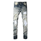 Men Trendy Jeans Pure cotton high quality